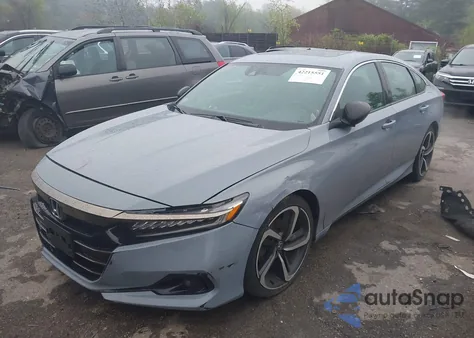 2022 Honda Accord Sport 2.0T z USA, uszkodzony, nr VIN 1HGCV2F39NA003526
